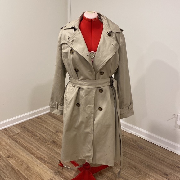 Liz Claiborne Jackets & Blazers - Worn Once! Liz Claiborne trench coat with matching belt